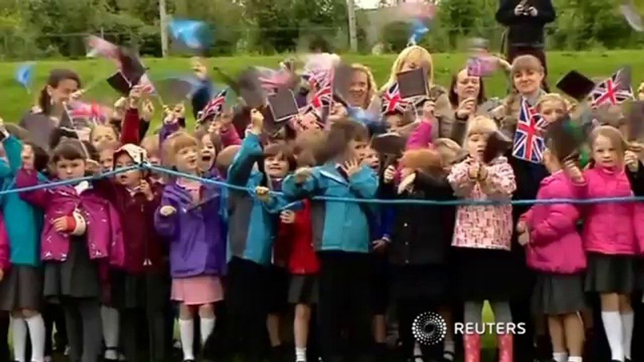 Duke and Duchess of Cambridge visit Scotland