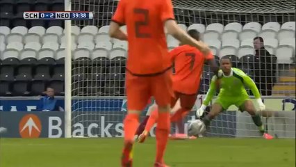 Highlights Scotland - Netherlands (Youth) 1-6 EC-qualification