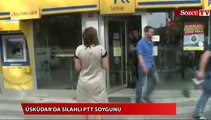 Üsküdar'da soyguncular PTT binasını hedef aldılar
