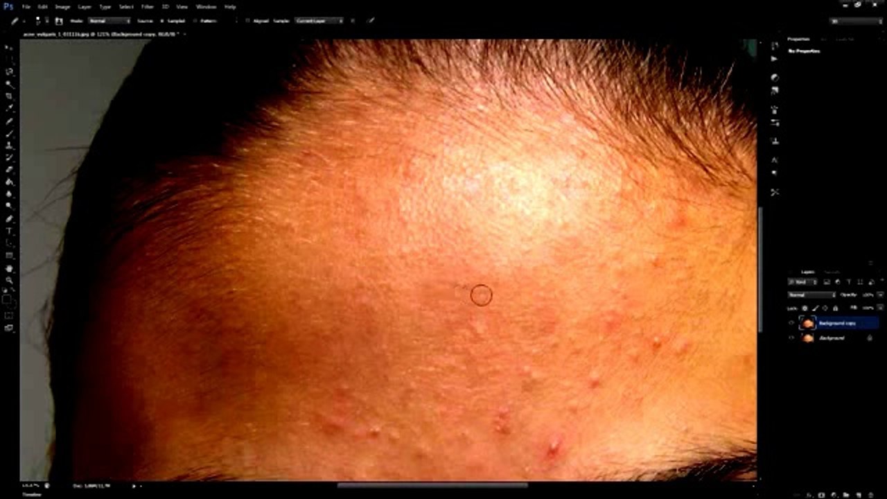 Photoshop tutorial Basic tools Part 3 Retouching tools