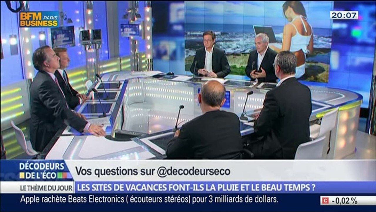 Les sites de vacances font-ils la pluie et le beau temps ?, dans Les Décodeurs de l'éco - 29/05 4/5