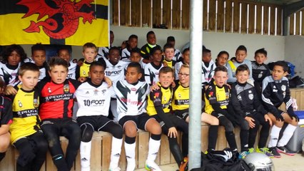 Belle rencontre des U10/U11 avec l'équipe Réunionnaise de Saint Pierre. Ambiance !