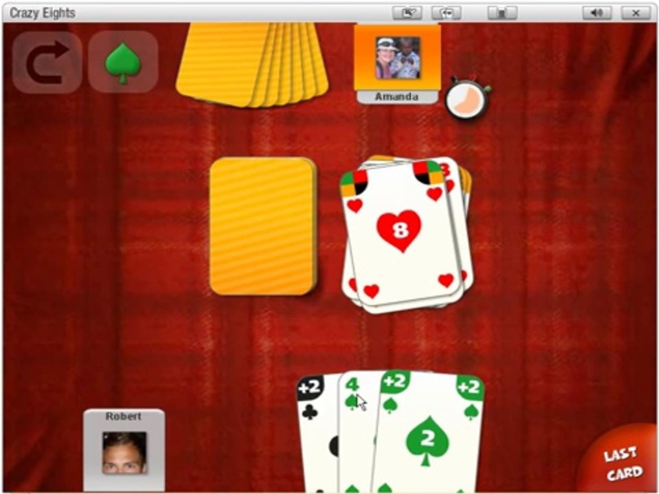 Crazy Eights on Facebook (Gameduell) _alpha version_