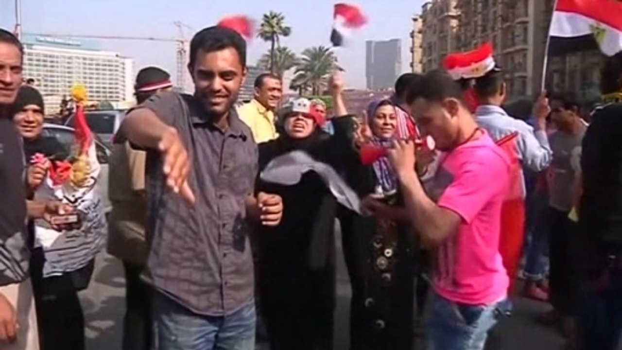 Egyptians celebrate Sisi win, EU questions media bias