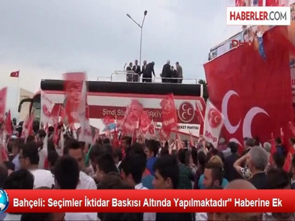 Bahçeli: Seçimler İktidar Baskısı Altında Yapılmaktadır" Haberine Ek