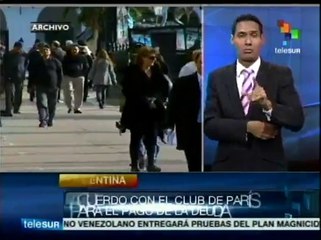 Argentina acuerda pagos con el Club de París por 9,000 millones USD