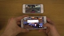 GTA San Andreas Huawei Ascend P7 vs. iPhone 5S HD Gameplay Comparison Review