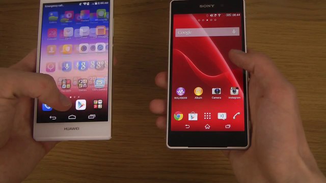 Huawei Ascend P7 vs. Sony Xperia Z2