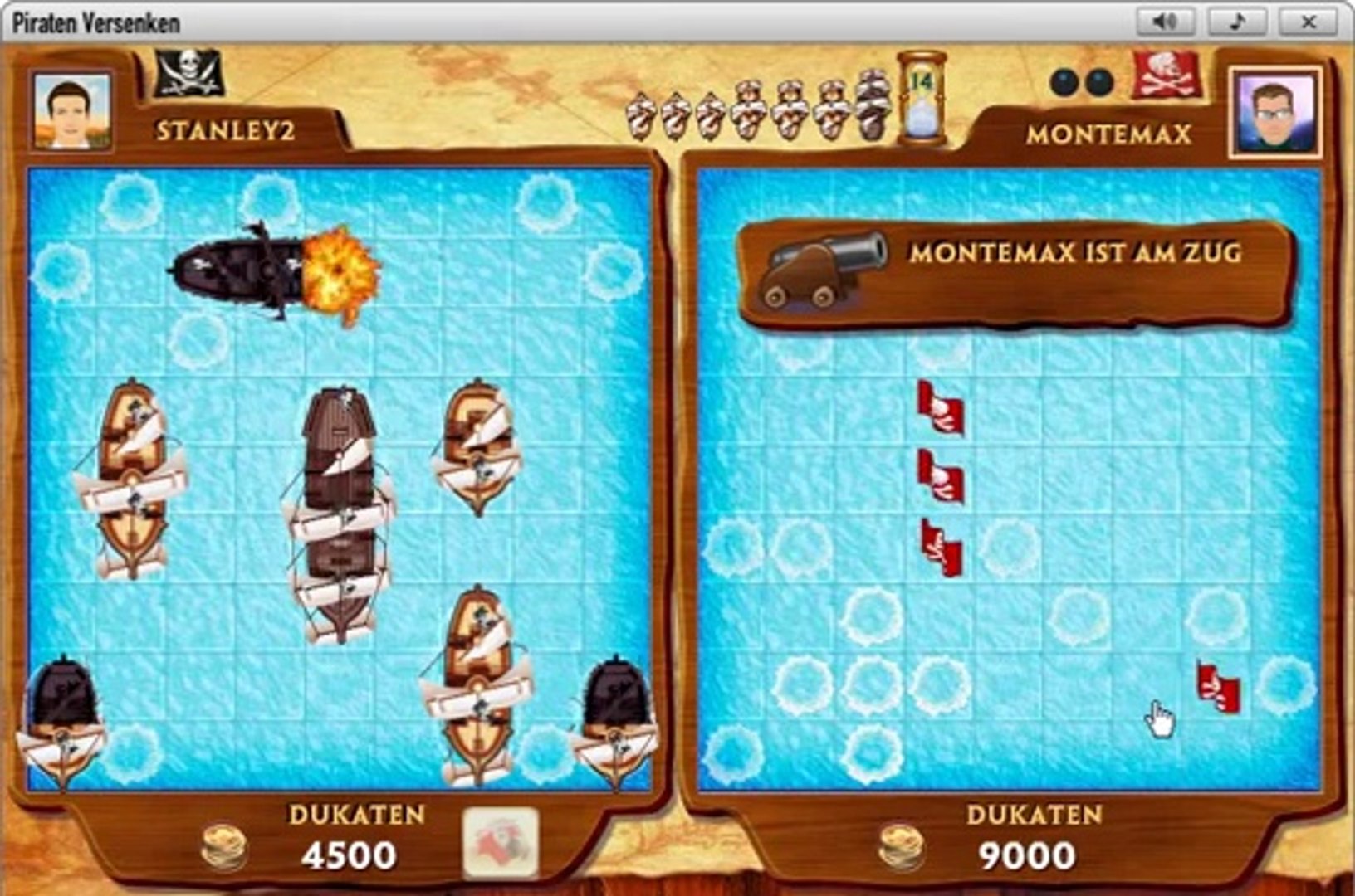 Piraten Schiffe Versenken Online Spielen Gameduell Video Dailymotion