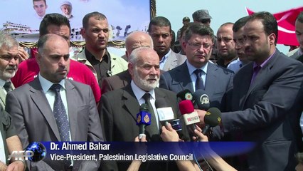 Turkish official marks flotilla deaths anniversary in Gaza