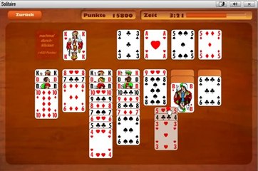 Solitaire online spielen (Gameduell) 91.518 von skillgaming.de