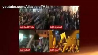 متصل لمذيع الجزيرة: لقد نجح السيسى رغم انفك وانف قطر يا عميل