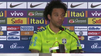 Marcelo se irrita com pergunta sobre craques