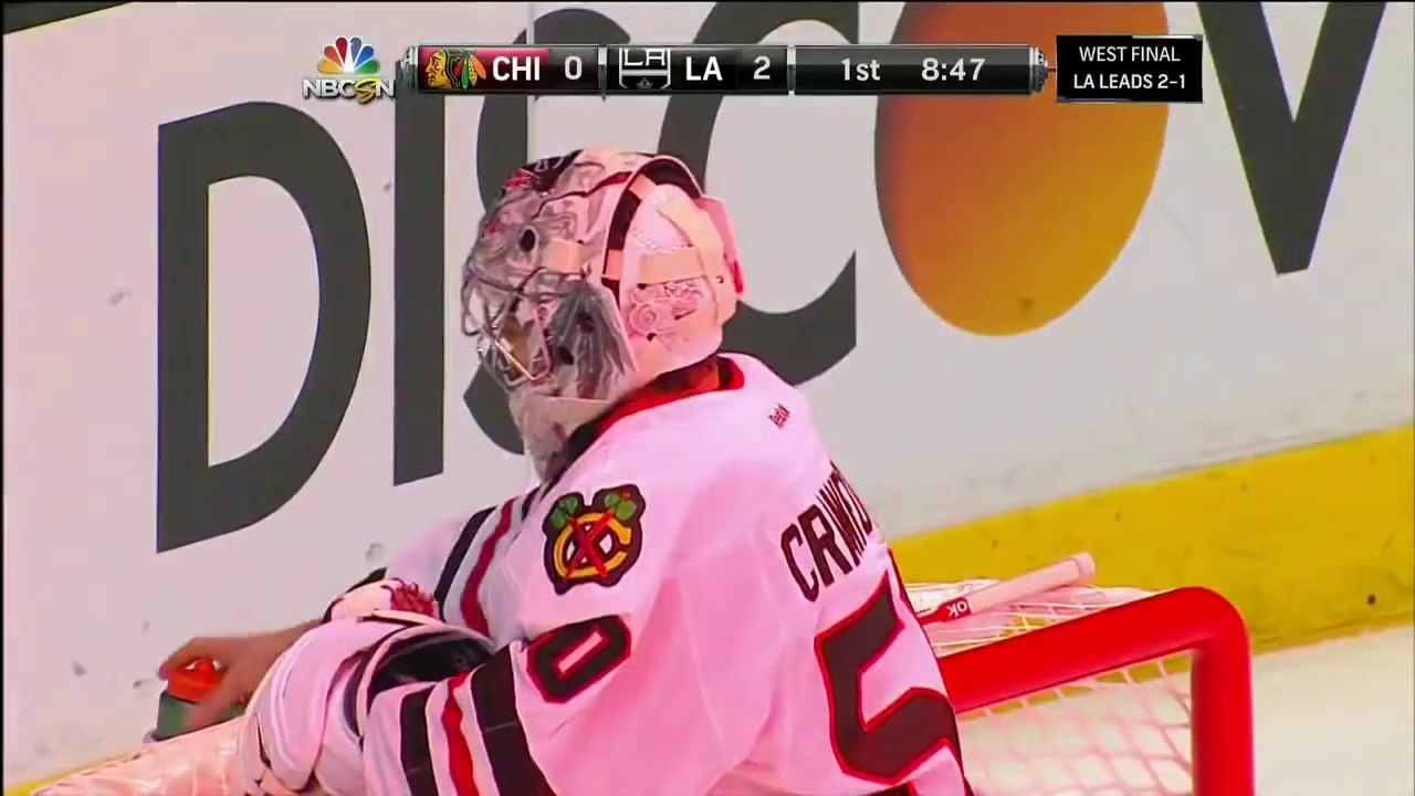 Gaborik redirects pass from Kopitar five-hole