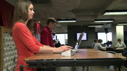 From sitting to standing on the job for better health