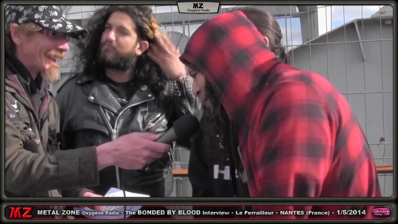 Metal Zone O.R. - The BONDED BY BLOOD Interview - 1st may 2014