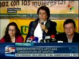 Colombia: Unión Patriótica apoyará candidatura de Santos