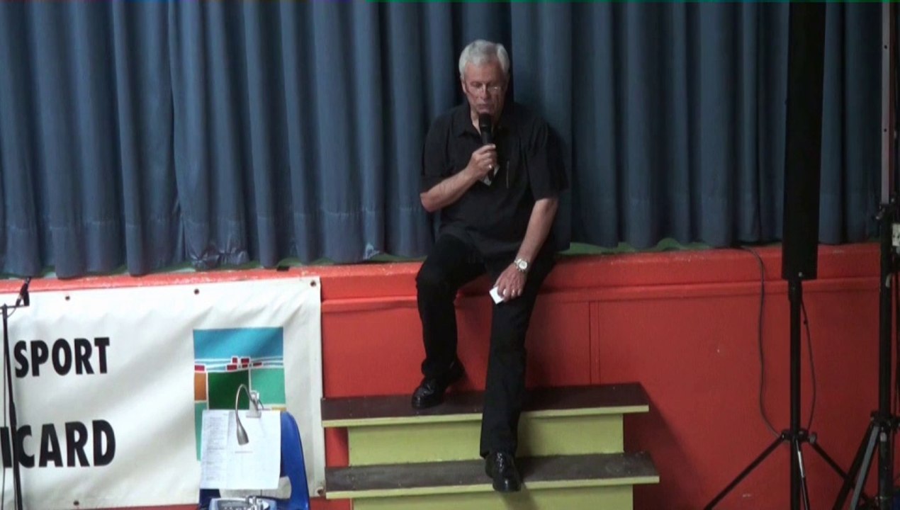 Présentation des 50 ans par le Président