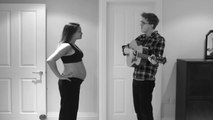 Hamileliği sırasında eşine  her gün gitar çalan adam.