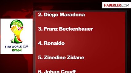 Dünya Kupası'nın En İyi Futbolcuları Belli Oldu