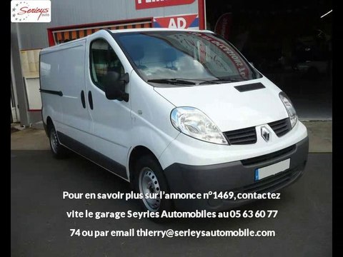 RENAULT TRAFIC FOURGON Diesel occasion à 11300 €
