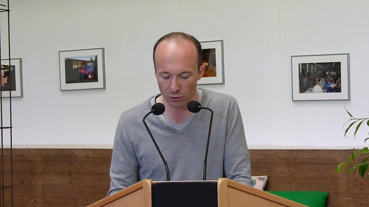 2014 05 29 La 38ème foire des potiers à Bussière-Badil, discours de Sébastien Panis, second vice-president d'Atelier d'Art de France