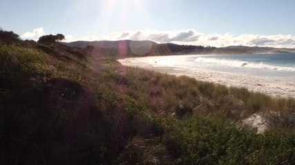 Australie-Tasmanie: Bay of Fires entre riviere et mer!