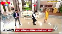 Nihat Doğan'ın Break Dans Yapması