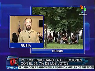 En realidad, no más del 20% votó por Poroshenko en Ucrania: experto