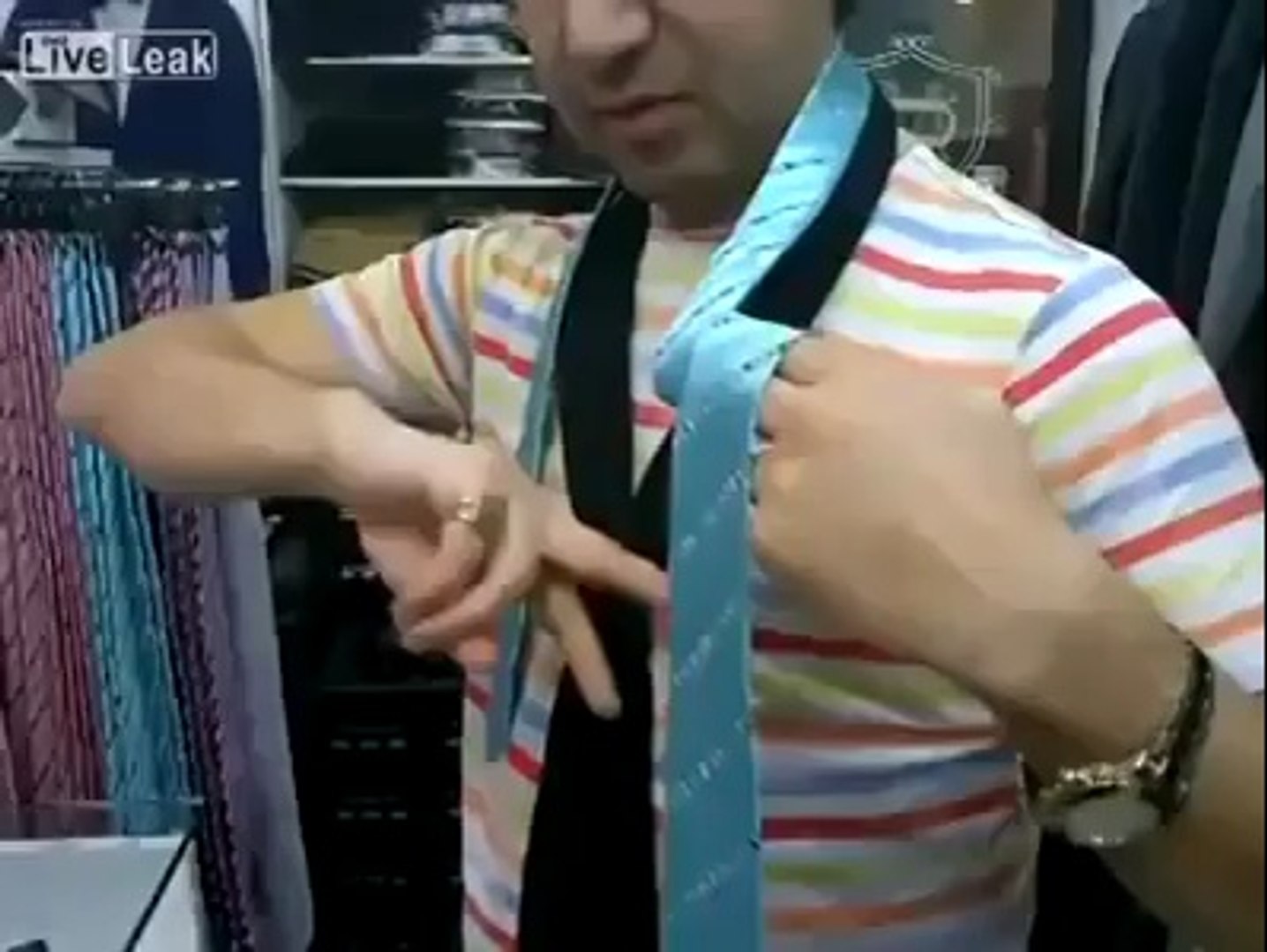 how tie a few second