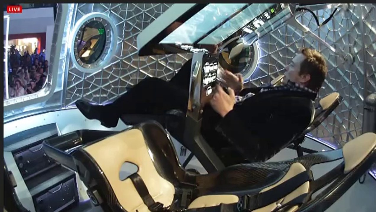 Unveiling of SpaceX Dragon V2