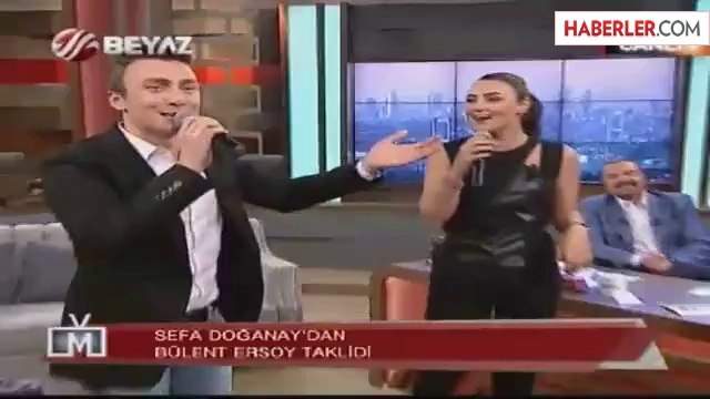 Sefa Doğanay Ve Sevcan Orhan'dan Muhteşem Taklit