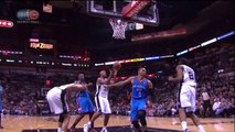 Russell Westbrook Kicks Tim Duncan in the Nuts - Game 5