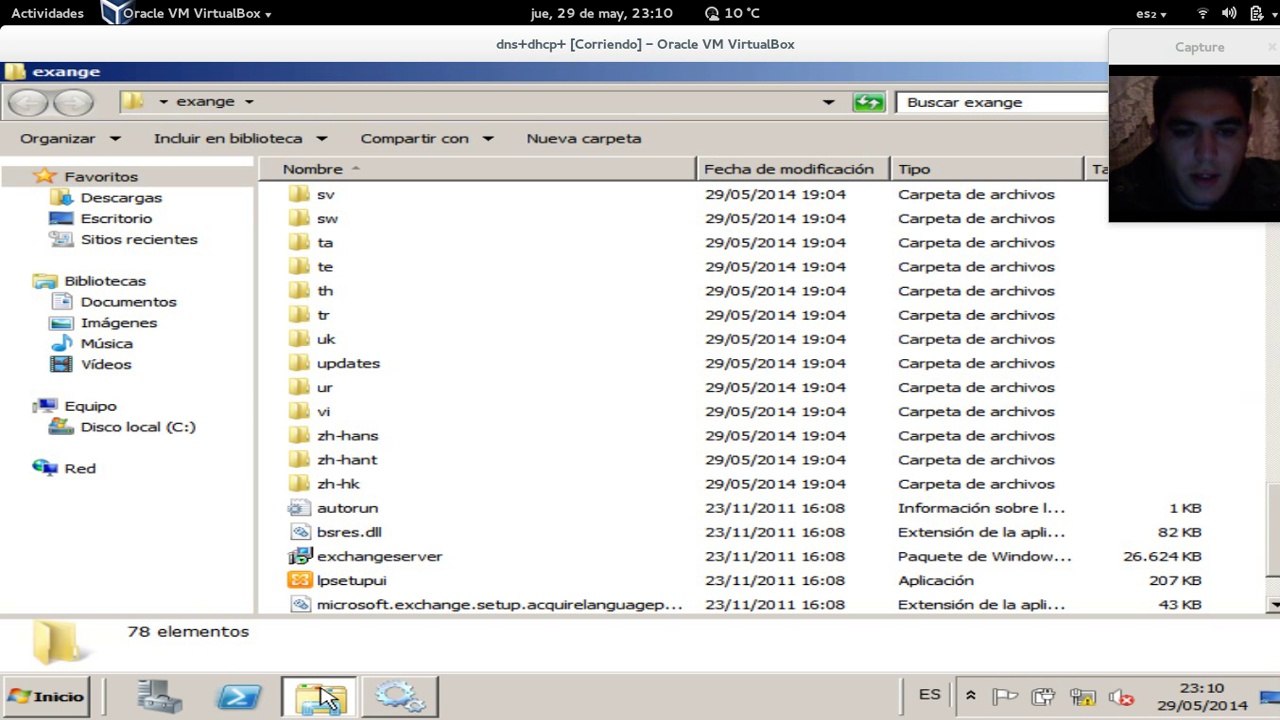 2-Instalación de exchange datos mas relevantes