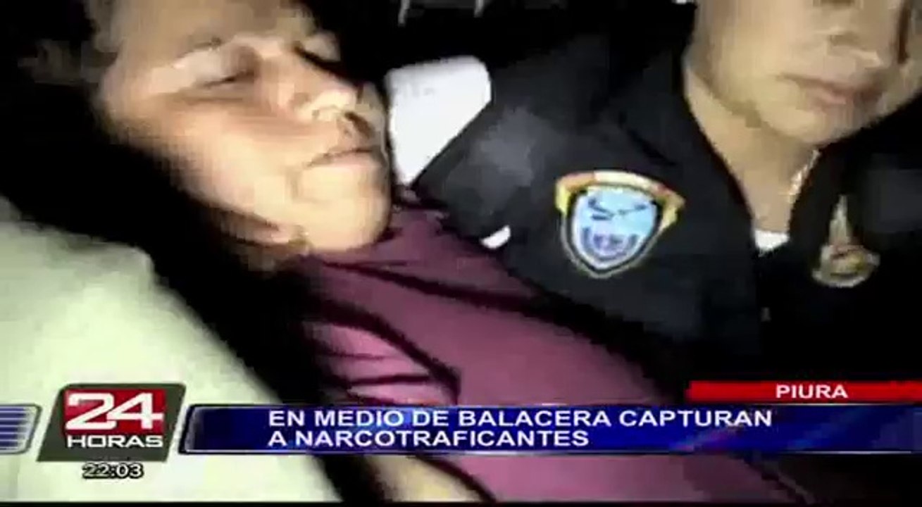 Piura: en feroz balacera cae comercializadora de drogas 'Tía Rina'