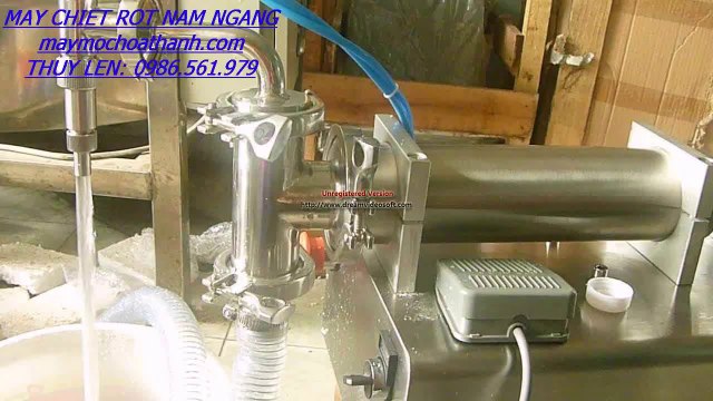 máy chiết rót dầu nhớt , máy chiết rót thuốc trừ sâu, máy chiết rót dịch lỏng 1 vòi