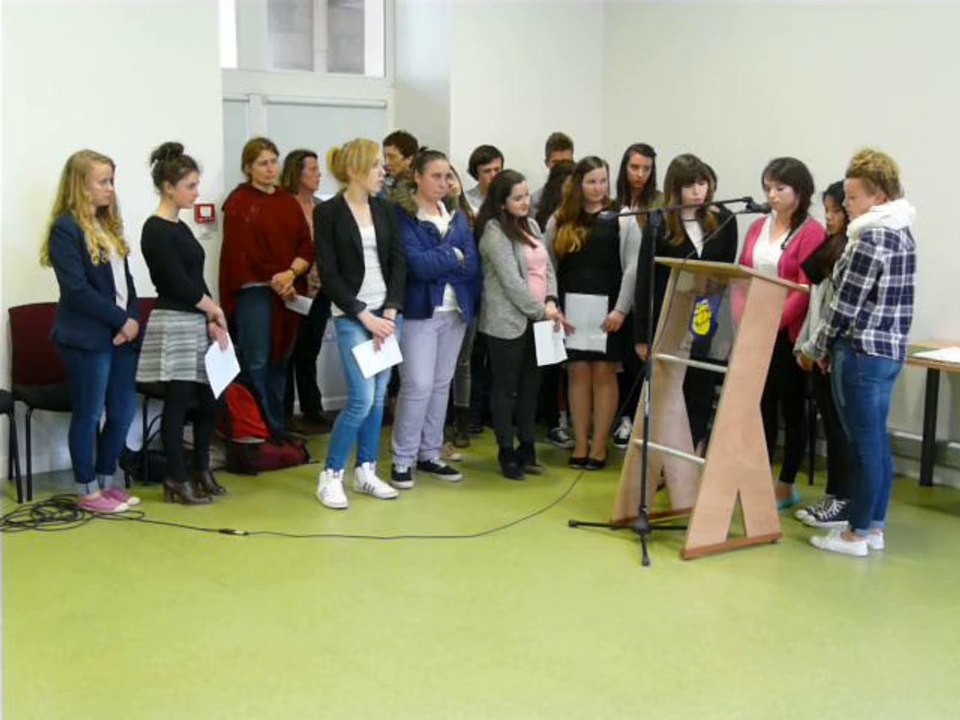 Inauguration d'un panneau d'interprétation au Lycée de l'Elorn 2