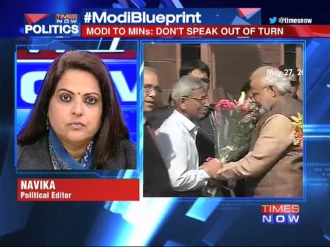 Modi issues directive to his ministers