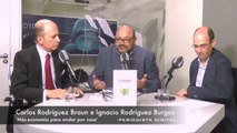 Rodríguez Braun y Rodríguez Burgos, autores de 'Más economía para andar por casa'. 29-5-2014