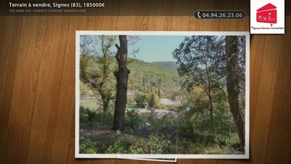 Terrain à vendre, Signes (83), 185000€