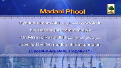 Madani Phool in English # 2 - Shab-e-Meraj (1)