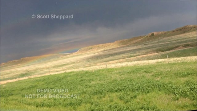 Storm Chaser Struck By Lightning