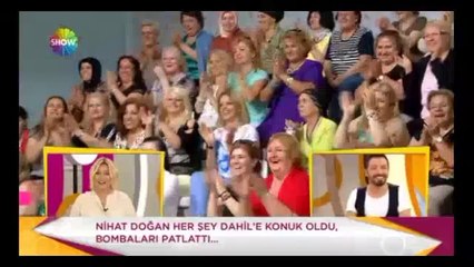 Canlı yayında break dans eden Nihat Doğan'dan Tarkan ve Mustafa Sandal'a gönderme