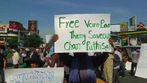Cambodian court releases detained workers
