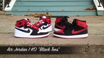 Air Jordan 1 KO Black Toes   ON FEET
