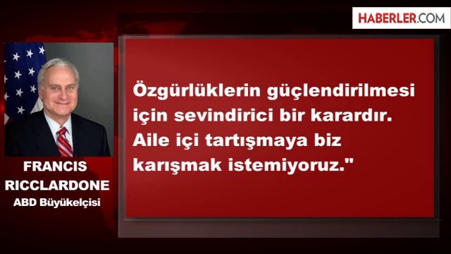 ABD Büyükelçisi'nden 'Paralel Yapı' Açıklaması