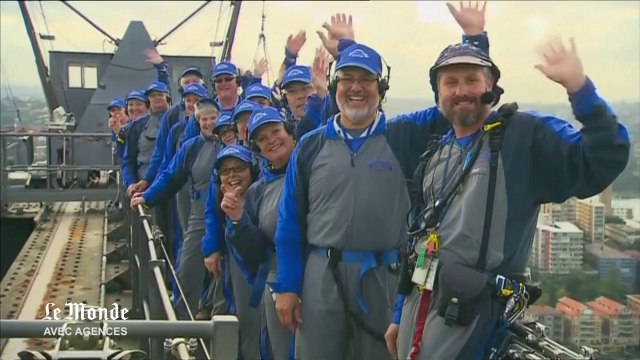 Deux records battus au sommet du Harbour Bridge à Sydney