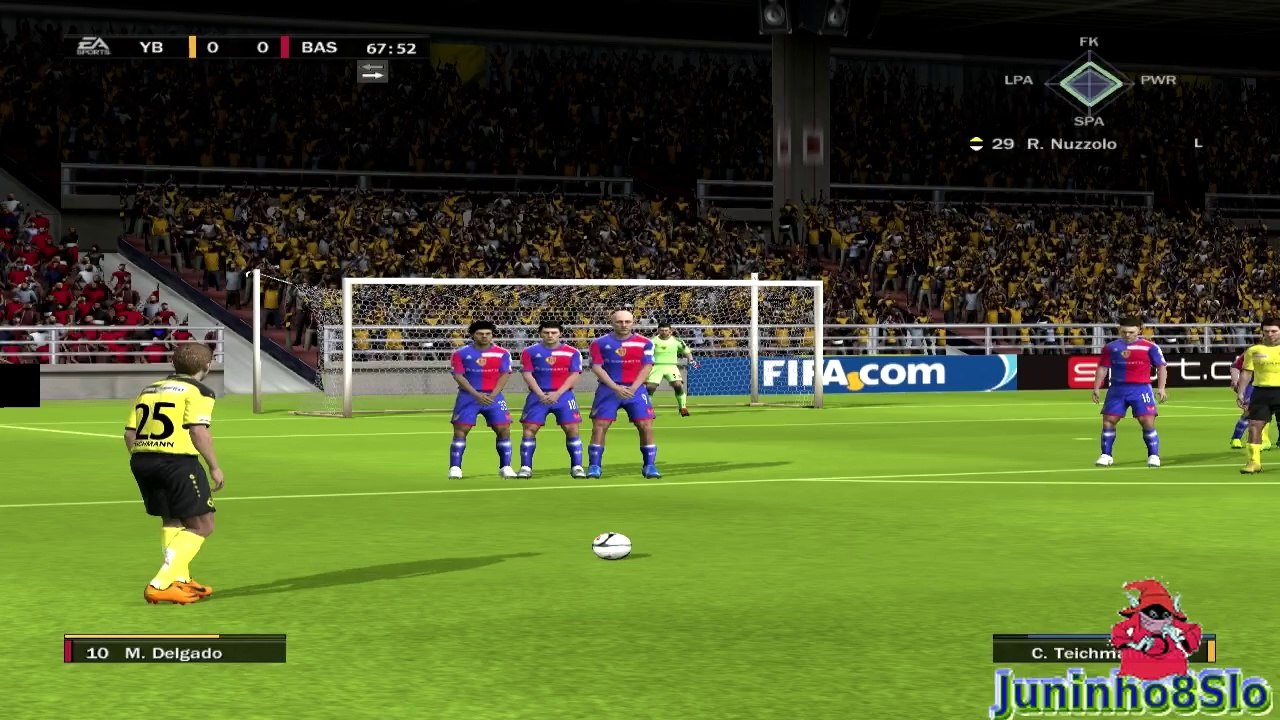 Fifa 10-Manager Mode-BSC Young Boys vs FC Basel-Game 5