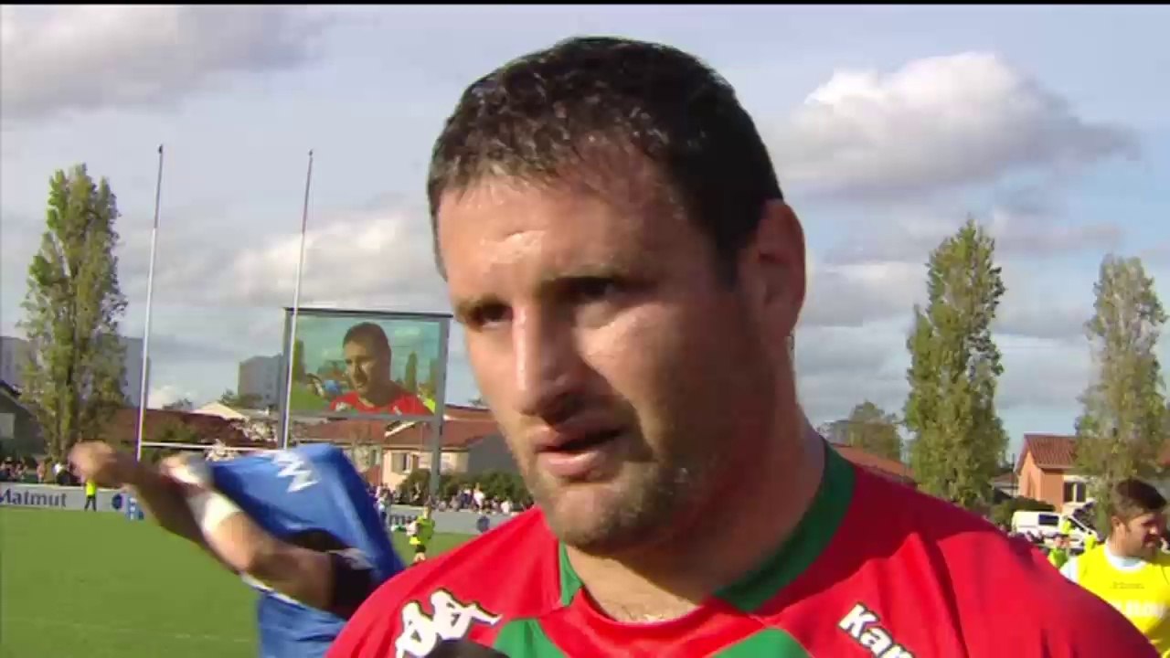 TOP14 - Lyon-Bayonne: Interview Aretz Iguiniz (BAY) - J9 - Saison 2014/2015