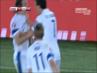 Φινλανδία - Ελλάδα 1-1 (Γκόλ Χούρμε 55')